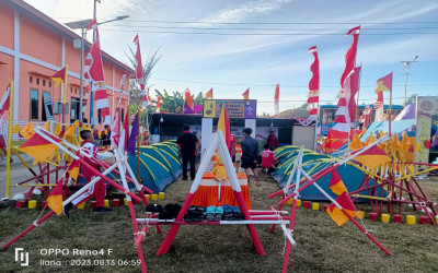 GERAKAN PRAMUKA Gugus depan 06. 225 Pangkalan SMP NEGERI I KWANDANG dalam Kegiatan PERTICAB tahun 2023